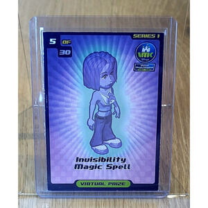 Rare Virtual Magic Kingdom VMK Invisibility Magic Spell